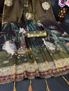 Ktd 2091 Handloom Fabric Digital Printed Saree Wholesale Clothing Suppliers In India